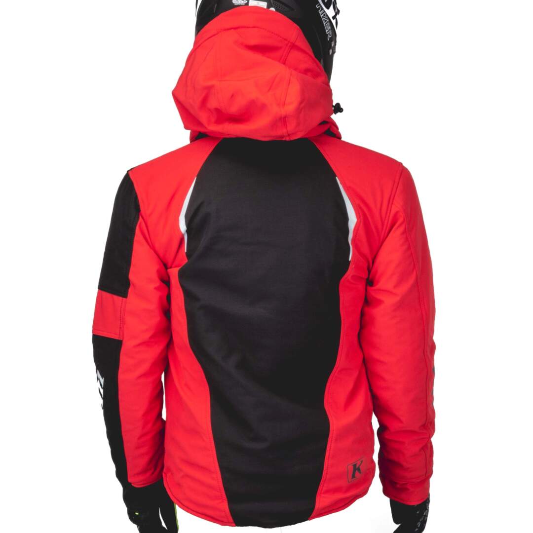 Куртка для снегохода KLIM KOMPOUND №1 black-red (текстиль) (S)