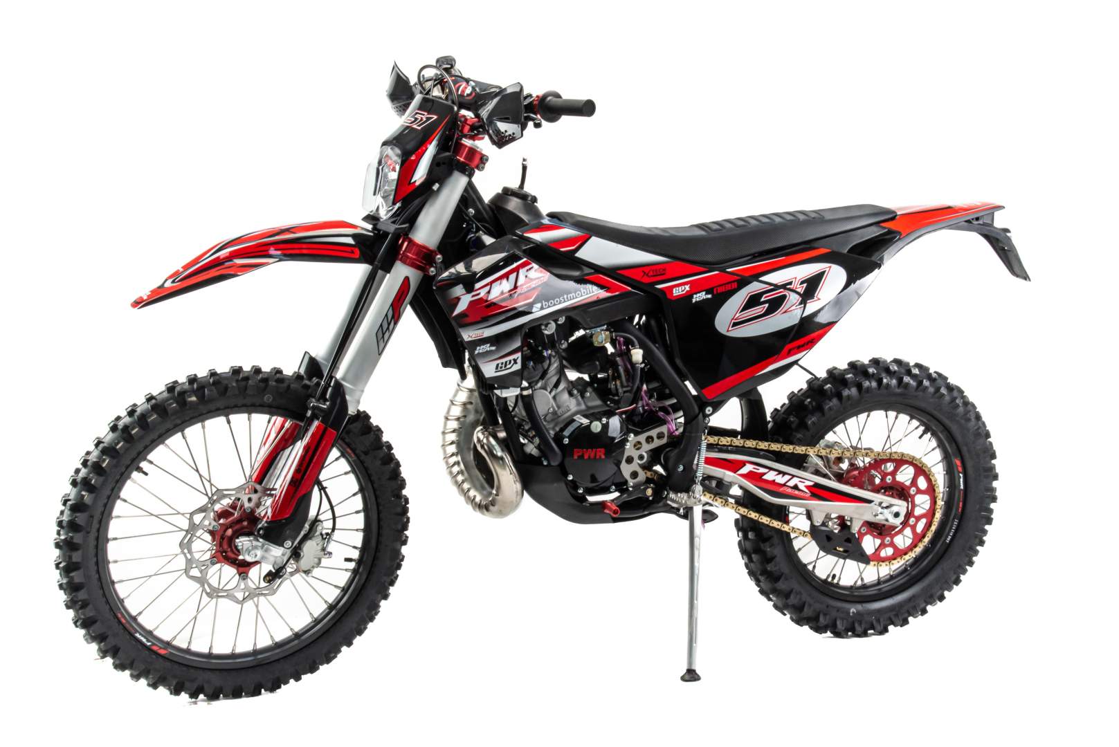 Мотоцикл Кросс PWR FS250 (2-STROKE) красный РАСПРОДАЖА