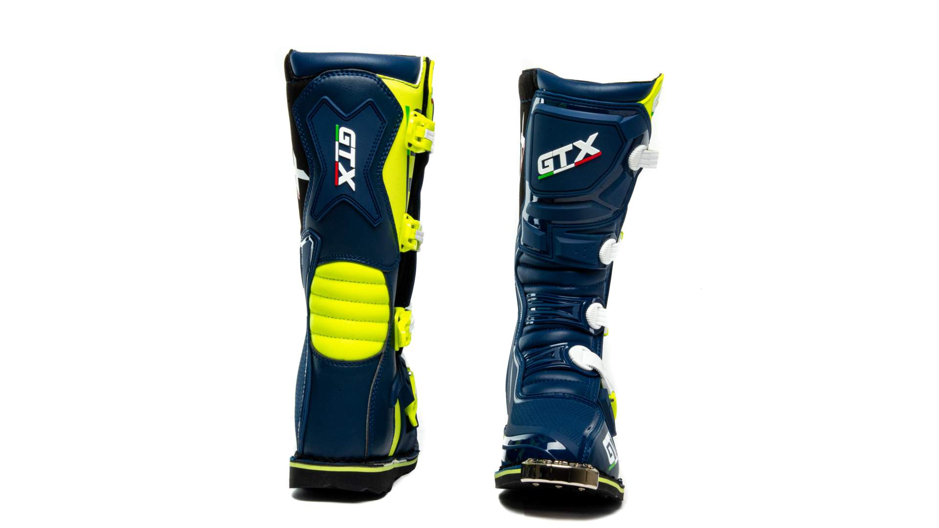 Мотоботы GTX MX №1 blue/green (р. 40)