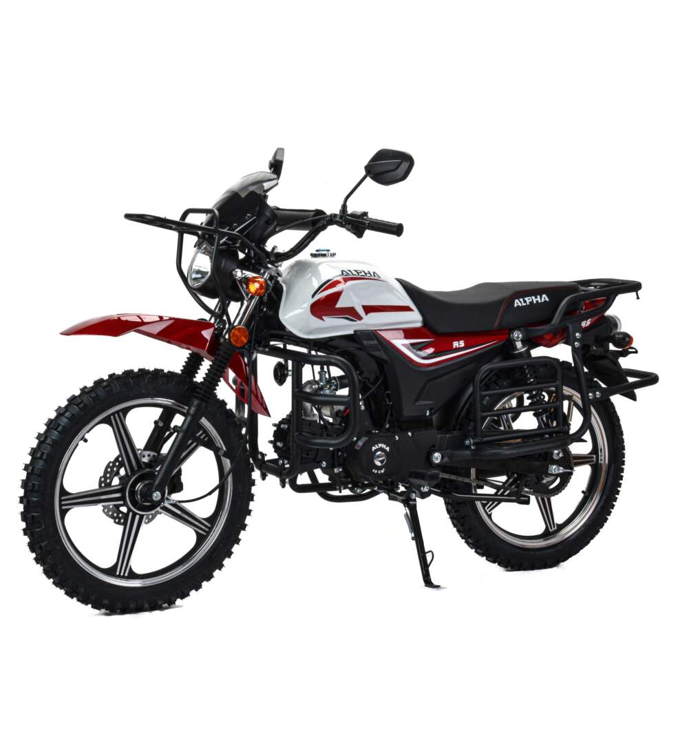 Мопед Motoland Альфа RS Forester 11 (LM48-B) красный 18/18 (A)