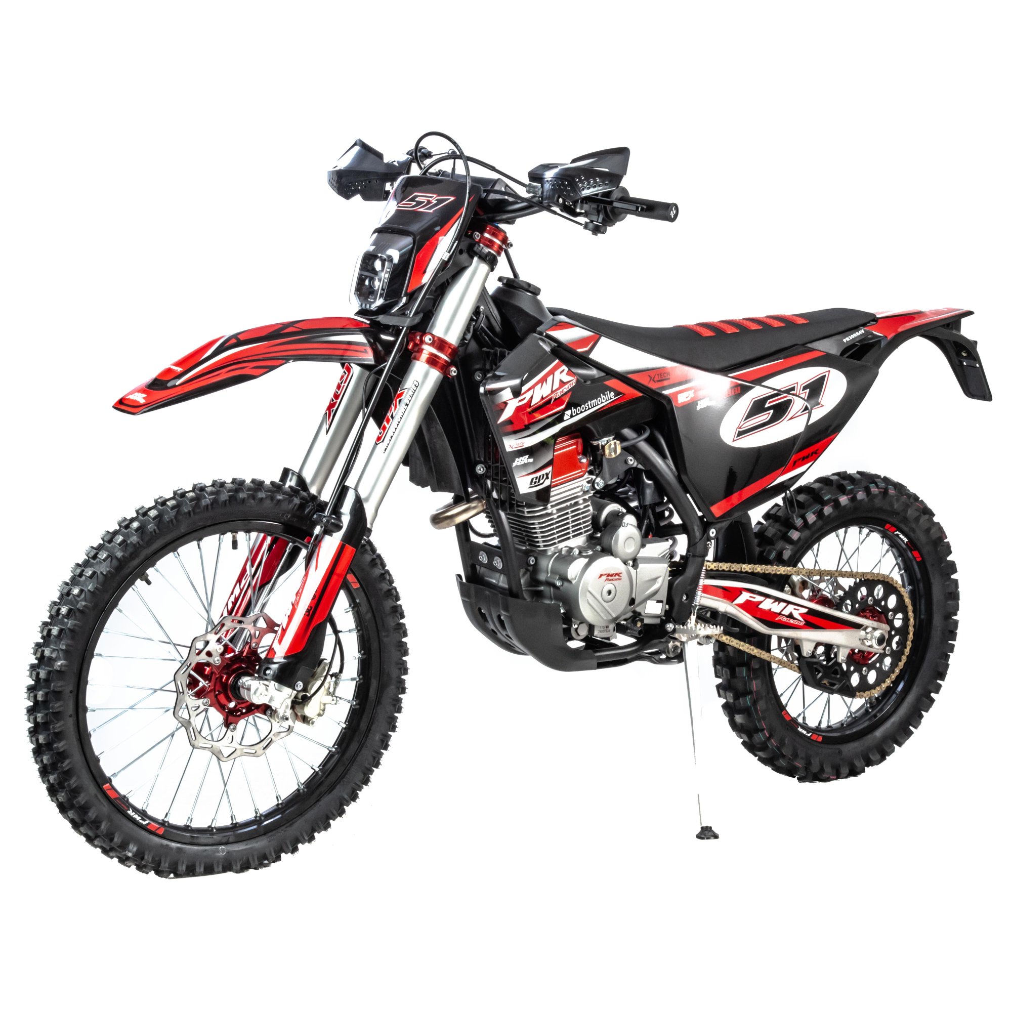 Мотоцикл Кросс PWR FS300 (PR5 4V) красный РАСПРОДАЖА